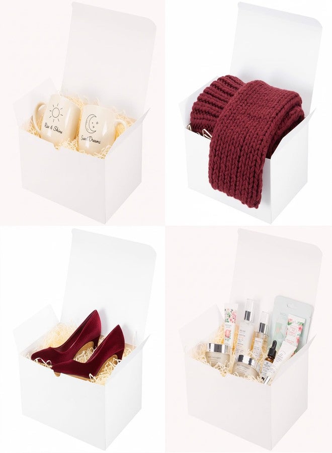 UnicoPak 10 Pack 10x7x5 Deep Gift Boxes, Large White Gift Boxes for Presents Bridesmaid Proposal Box, Ideal for Plenty Gifts, Great for Product Giving and Storing or Organizing Items - Image 4